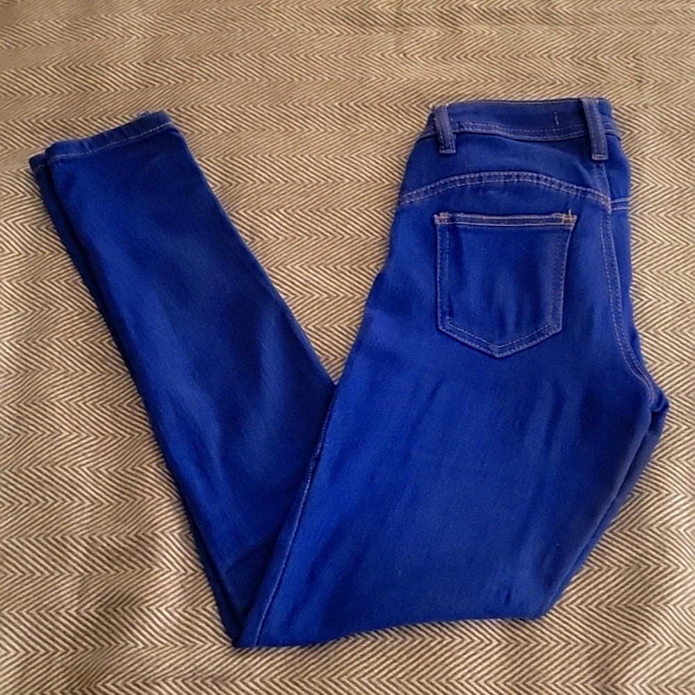 Blue Denim Skinny Jeans